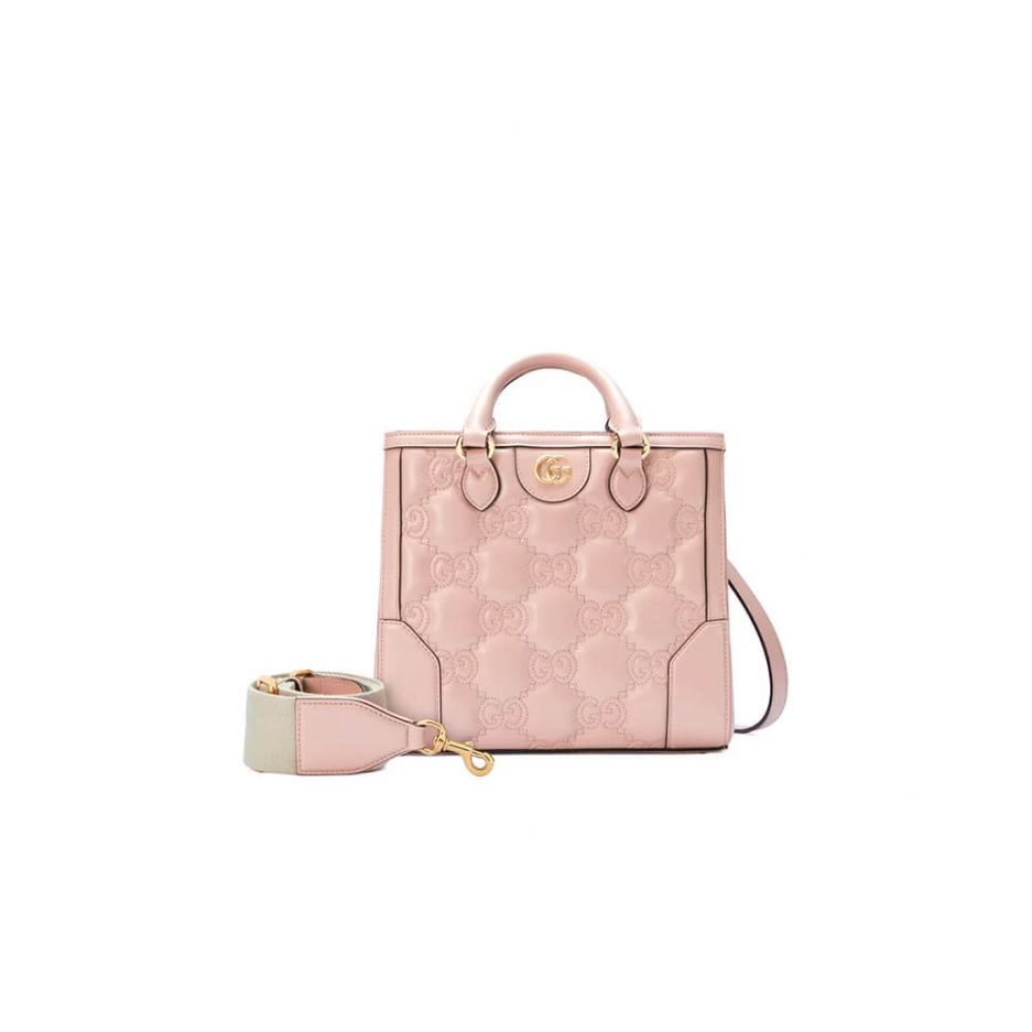 GG matelass?? mini top handle bag