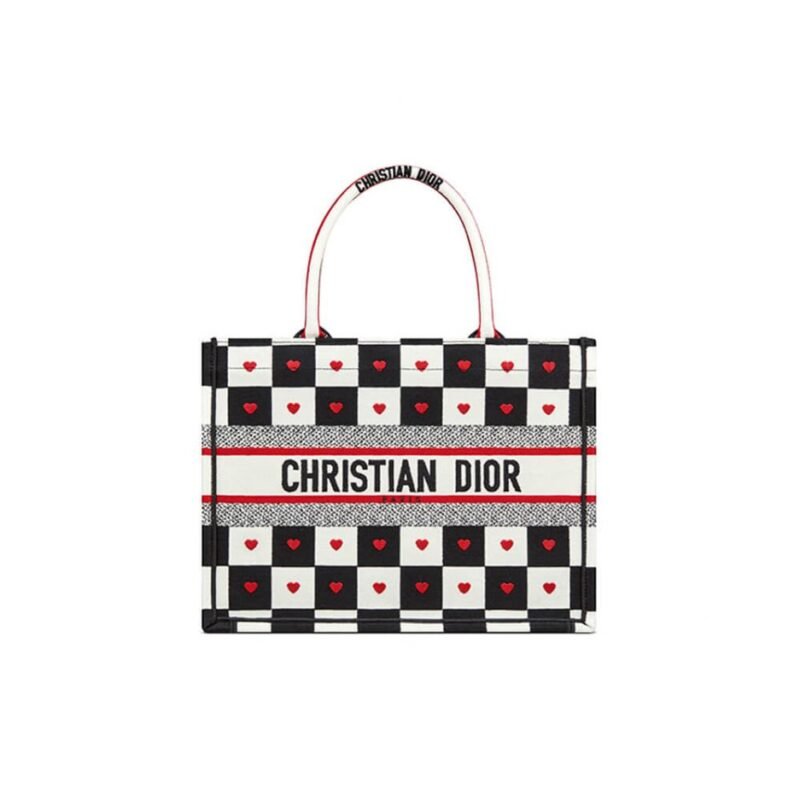 SMALL DIORAMOUR DIOR BOOK TOTE