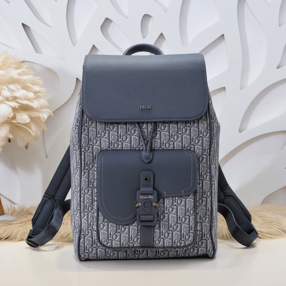 Dior Saddle Backpack with Flap(high-end grade) - Image 2