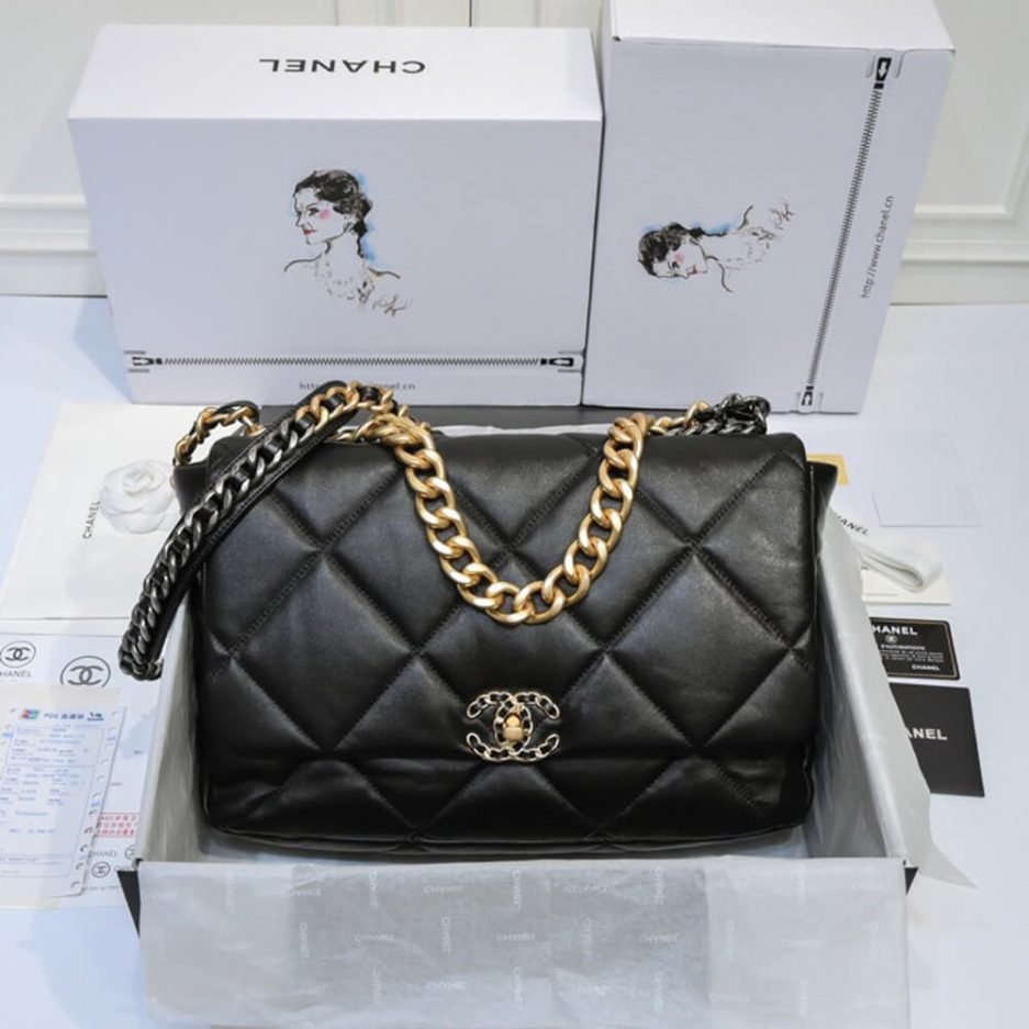 CHANEL 19 MAXI HANDBAG - Image 2