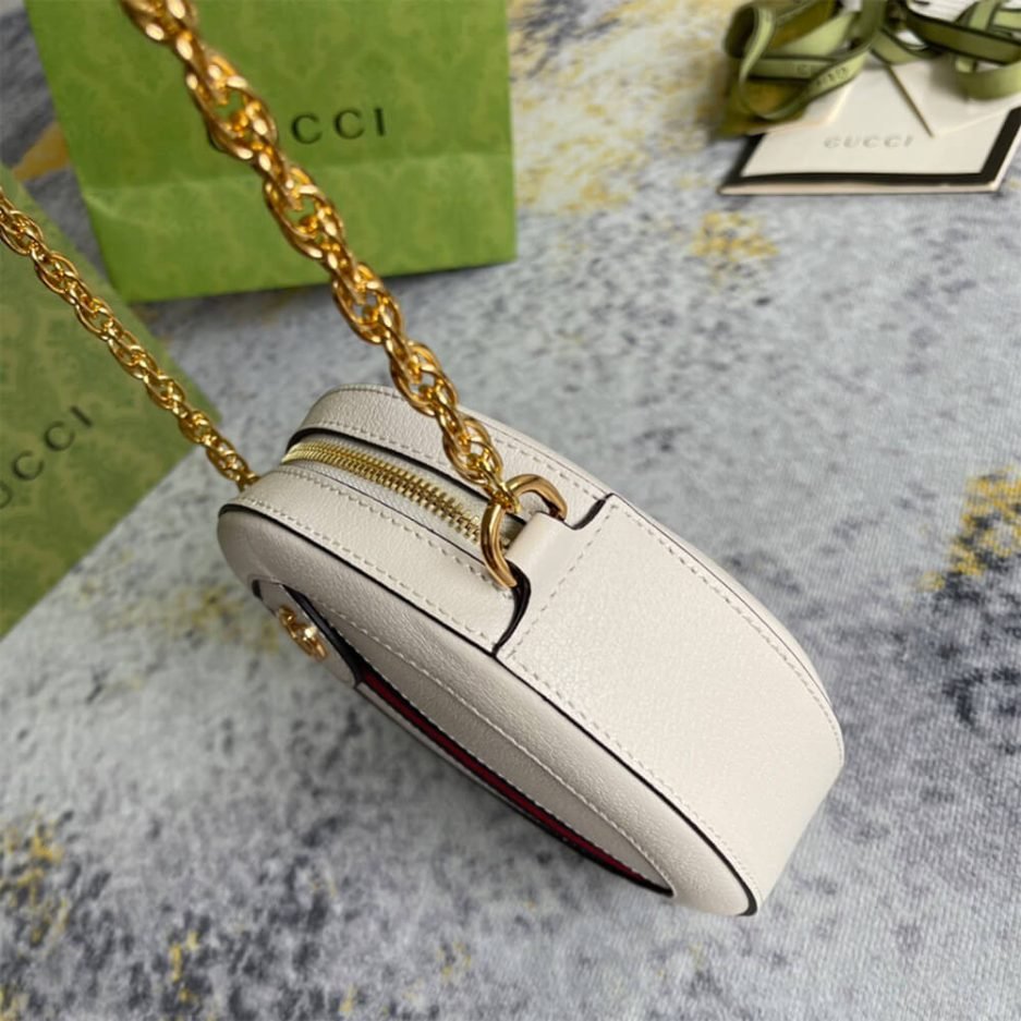 Ophidia GG mini round shoulder bag - Image 3