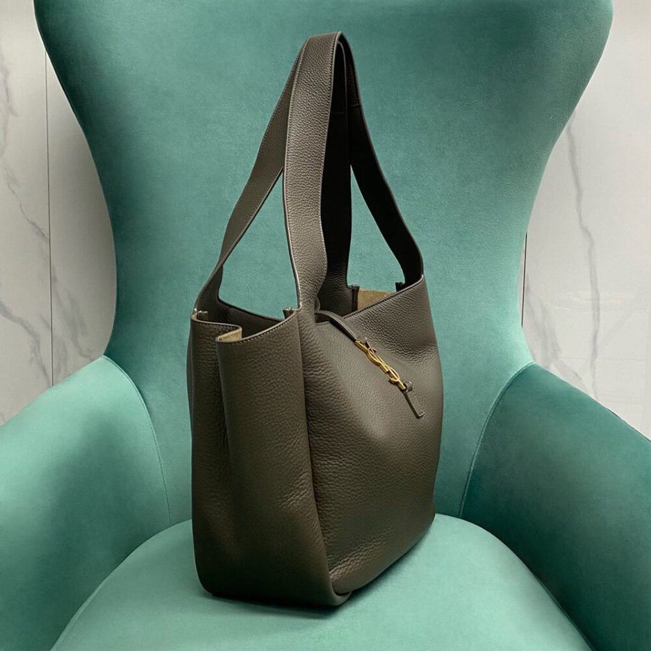 LE 5 A 7 BEA IN GRAINED LEATHER - Image 3