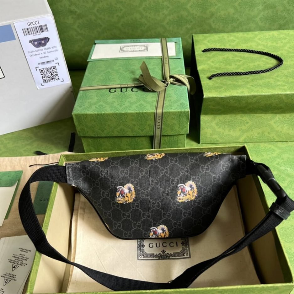 GG belt bag with tiger print - Image 3