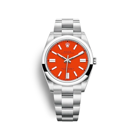 OYSTER PERPETUAL 124300 Series??orange??