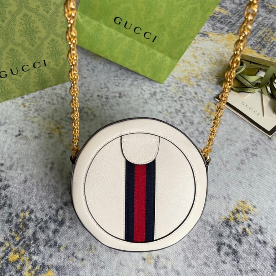 Ophidia GG mini round shoulder bag - Image 4