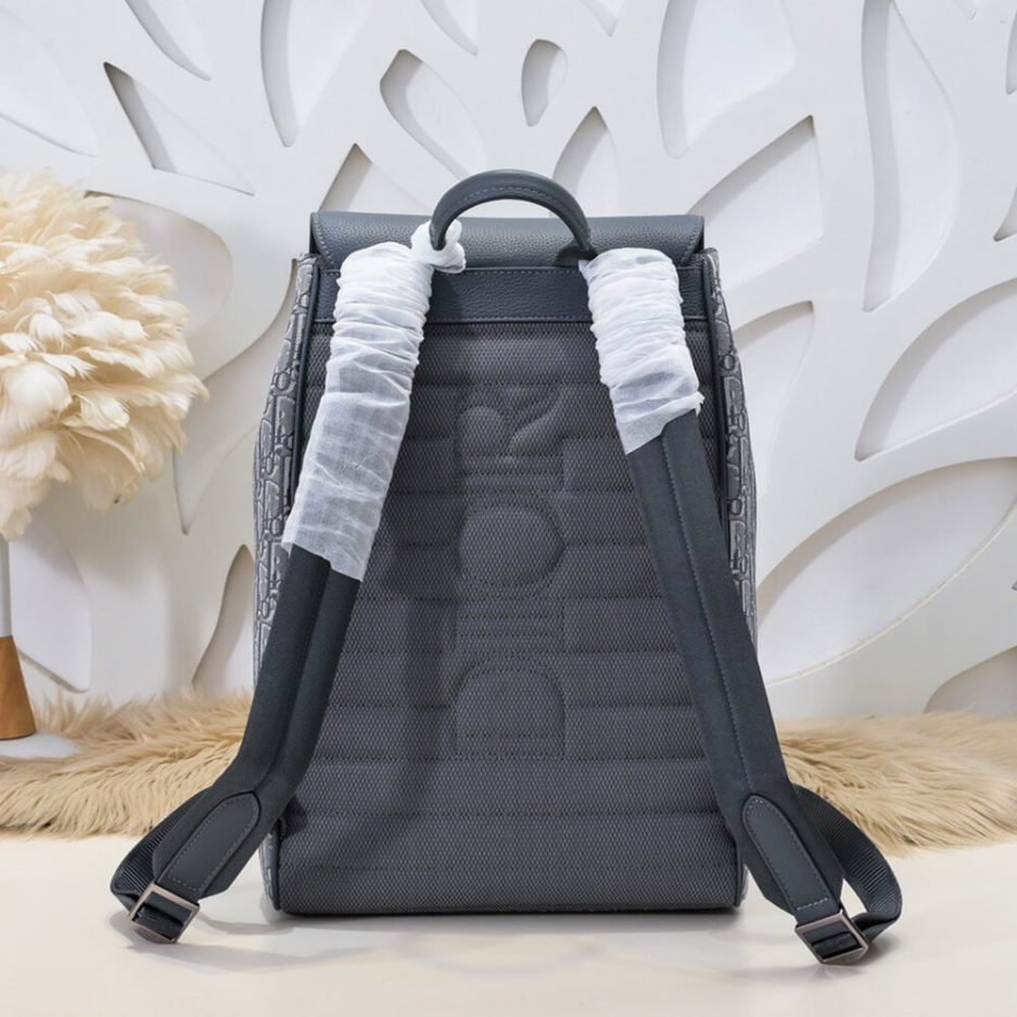 Dior Saddle Backpack with Flap(high-end grade) - Image 4