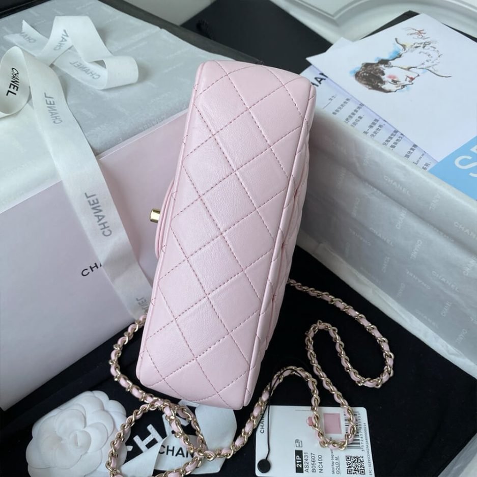 CHANEL Mini Classic Handbag With Top Handle - Image 5