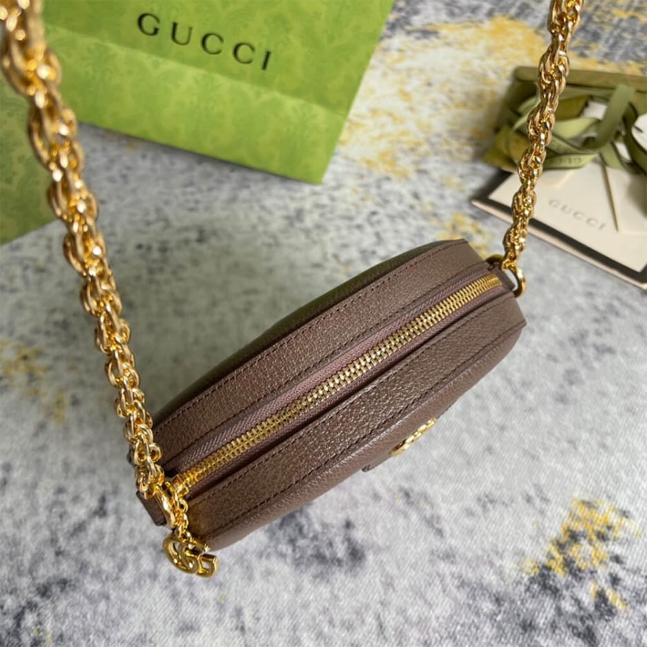 Ophidia GG mini round shoulder bag - Image 6