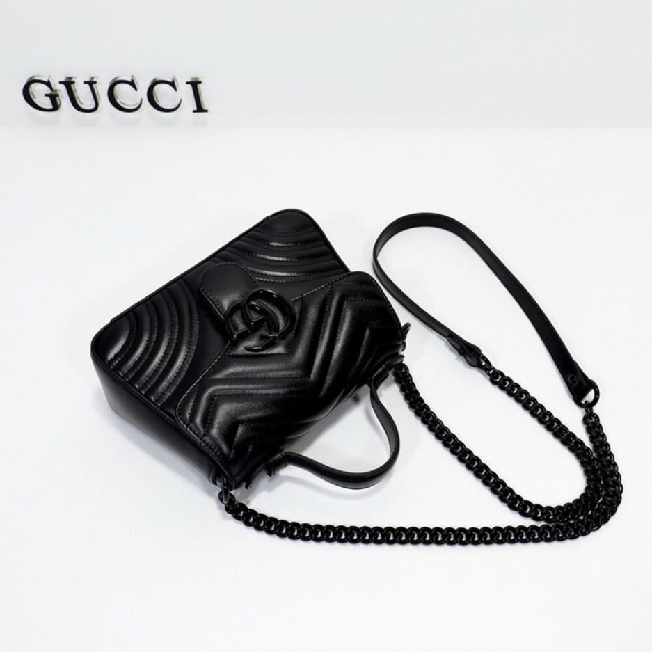 GG MARMONT MINI TOP HANDLE BAG - Image 7