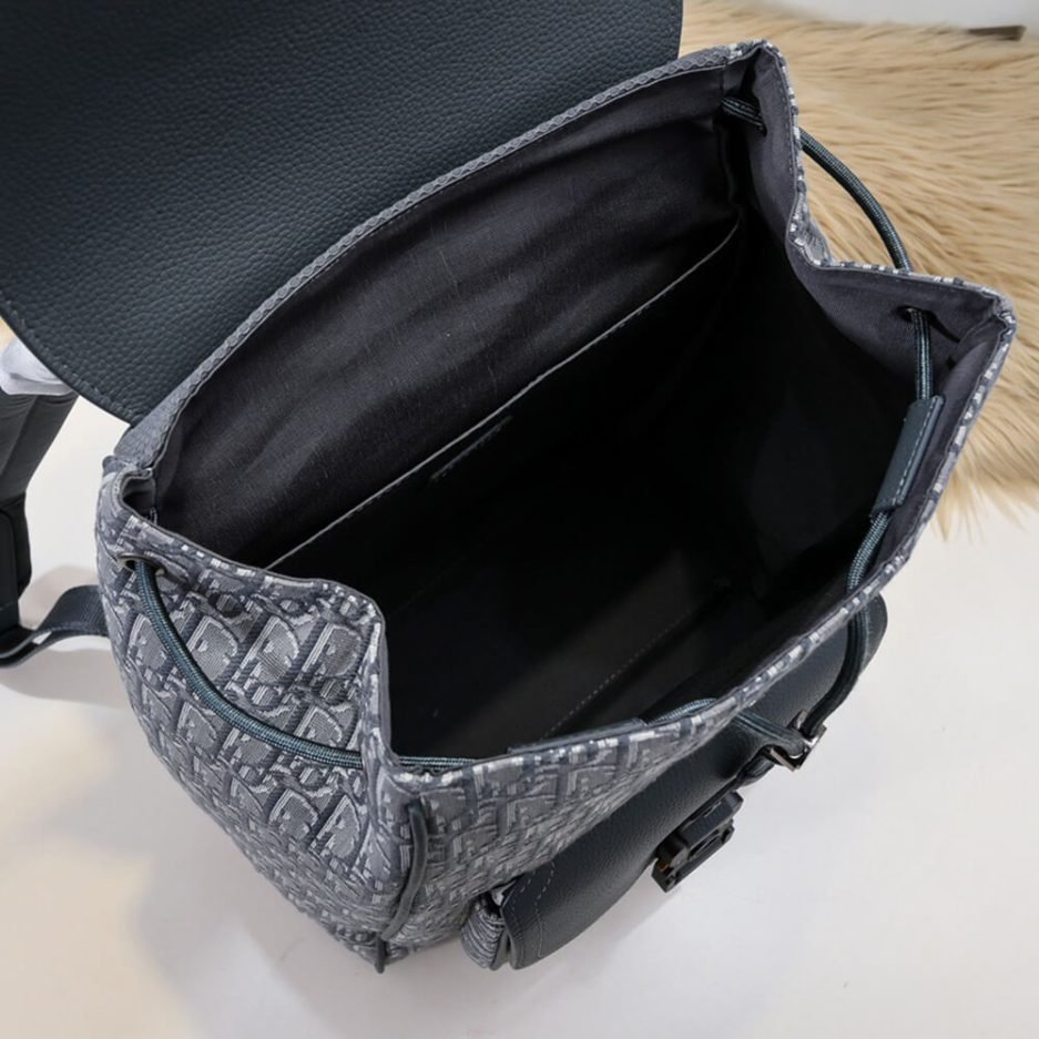 Dior Saddle Backpack with Flap(high-end grade) - Image 8