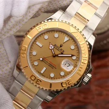 YACHT MASTER 1 GOLDMIX (GOLDEN DIAL ) STAINLESS STEEL 40MM 16623 - Image 6