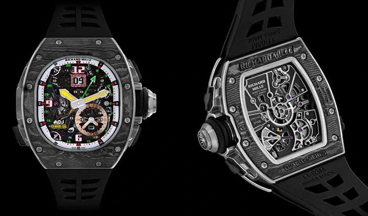 Richard mille RM 62-01 Manual Winding Tourbillon vibrating alarm ACJ - Image 4