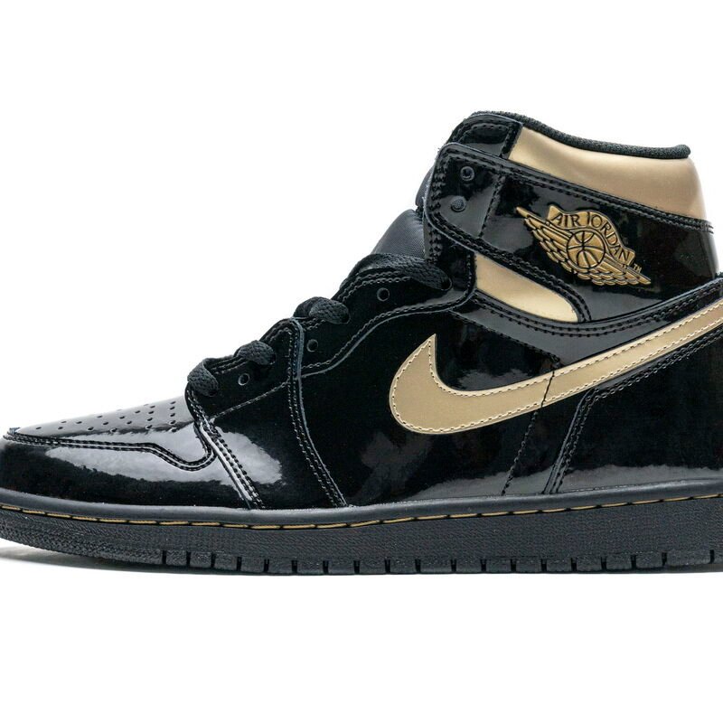 LJR Batch Air Jordan 1 Retro High Black Metallic Gold (2020) 555088-032