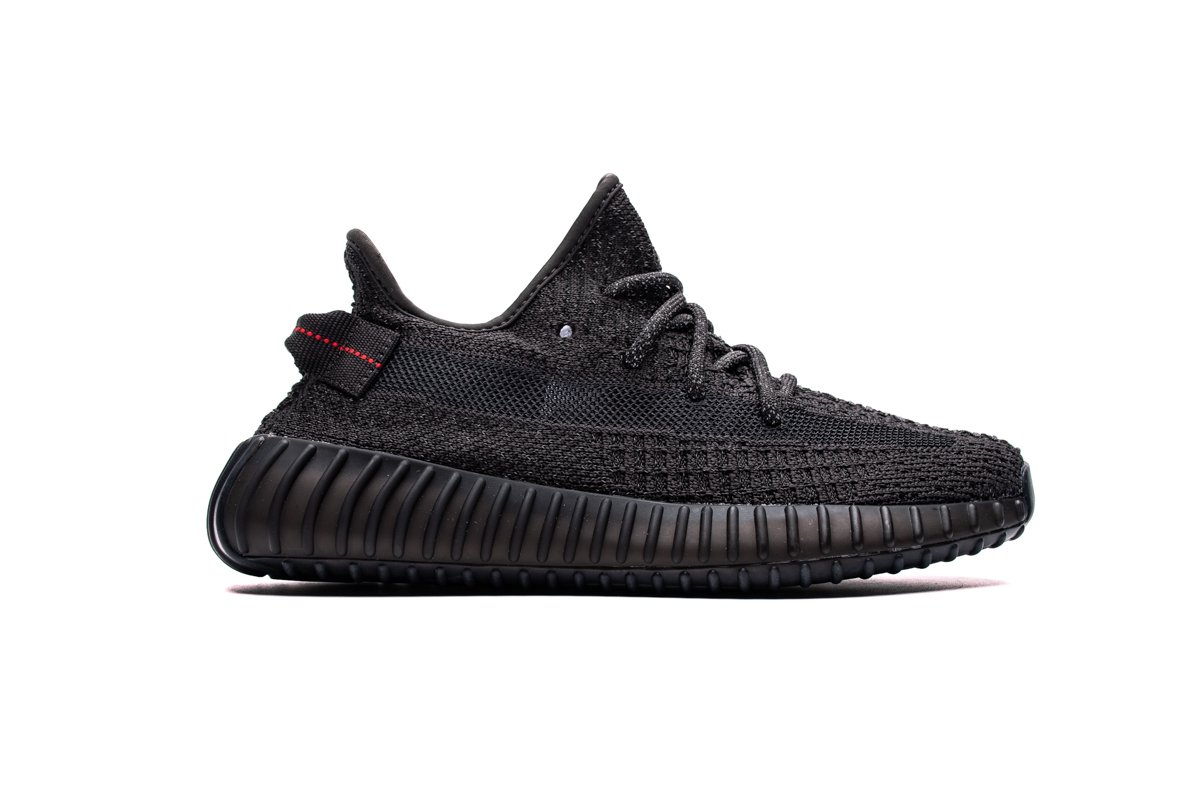 PK God Batch adidas Yeezy Boost 350 V2 Static Black (Reflective) FU9007 - Image 2
