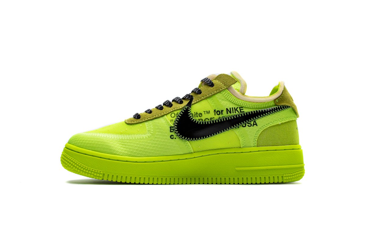 PK God Batch Nike Air Force 1 Low Off-White Volt AO4606-700