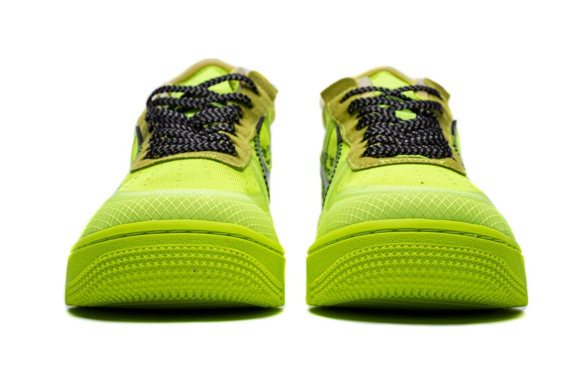 PK God Batch Nike Air Force 1 Low Off-White Volt AO4606-700 - Image 3