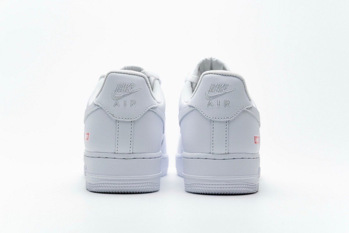 LJR Batch Nike Air Force 1 Low Supreme White CU9225-100 - Image 4