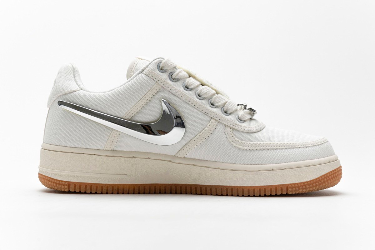 PK God Batch Nike Air Force 1 Low Travis Scott Sail AQ4211-101 - Image 2