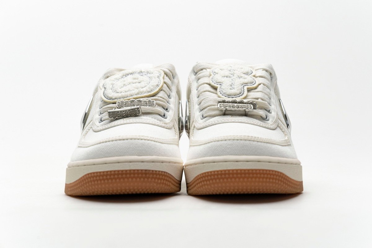 PK God Batch Nike Air Force 1 Low Travis Scott Sail AQ4211-101 - Image 3