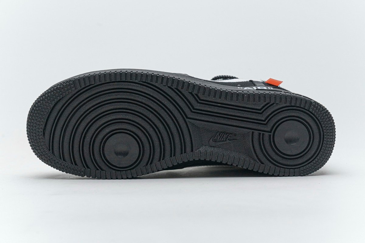 PK God Batch Nike Air Force 1 Low Off-White Black White AO4606-001 - Image 5