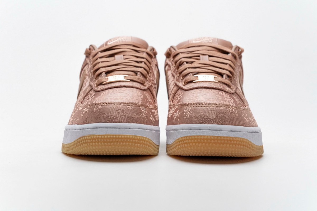 PK God Batch Nike Air Force 1 Low Clot Rose Gold Silk (Regular Box) CJ5290-600 - Image 3