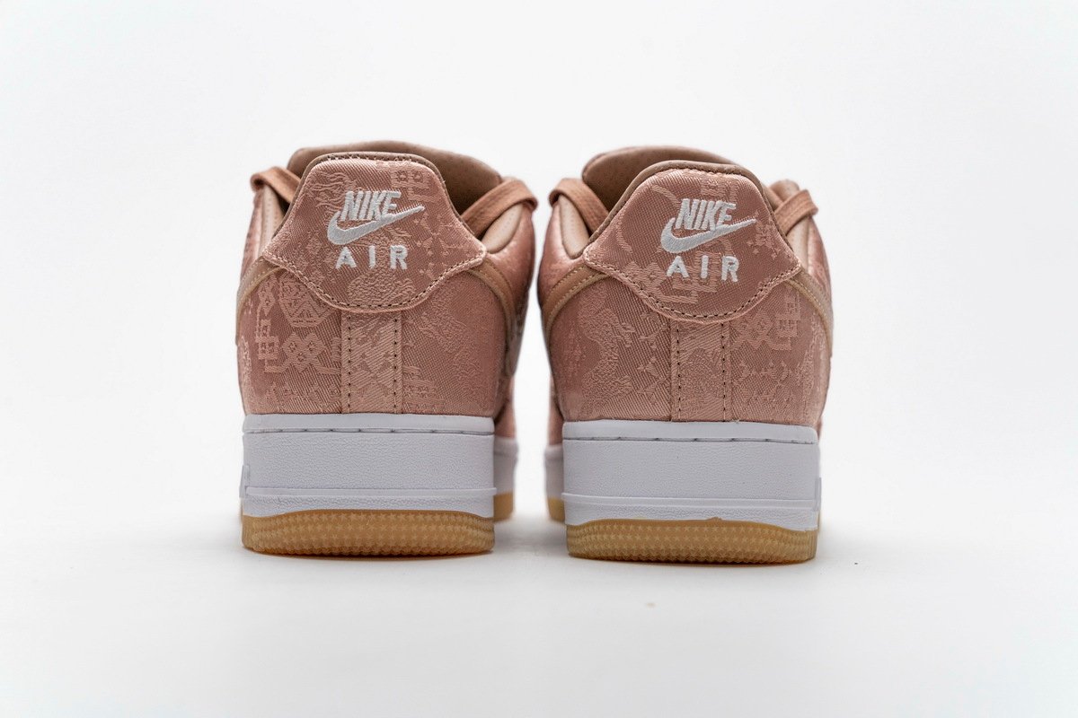 PK God Batch Nike Air Force 1 Low Clot Rose Gold Silk (Regular Box) CJ5290-600 - Image 4