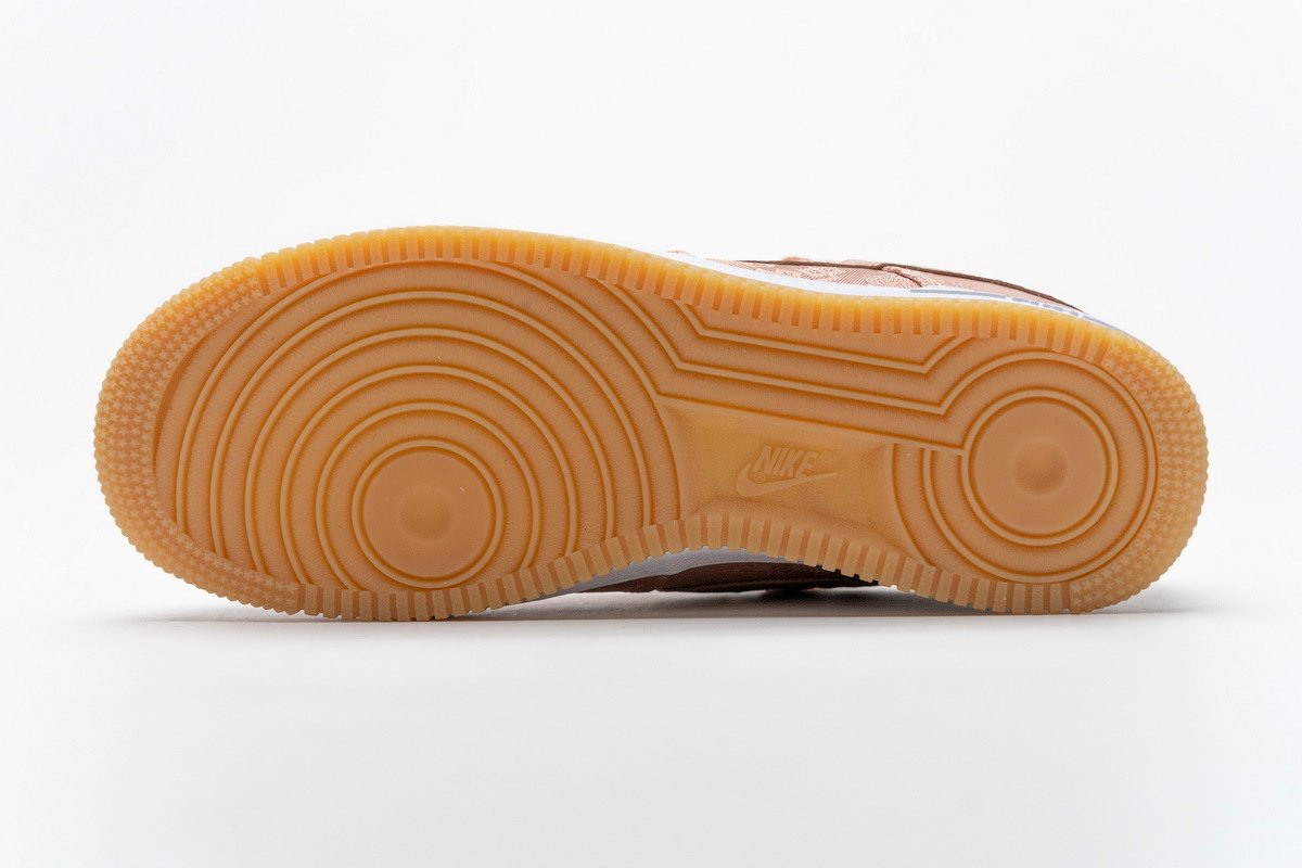 PK God Batch Nike Air Force 1 Low Clot Rose Gold Silk (Regular Box) CJ5290-600 - Image 5