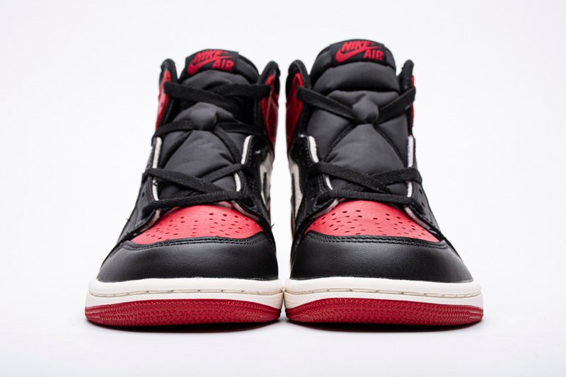PK God Batch Air Jordan 1 Retro High Bred Toe 555088-610 - Image 3