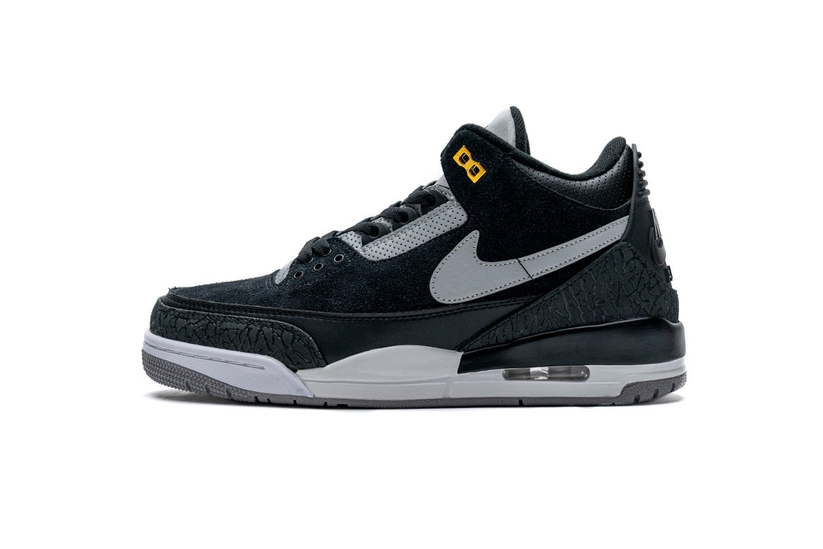 PK God Batch Air Jordan 3 Retro Tinker Black Cement Gold CK4348-007