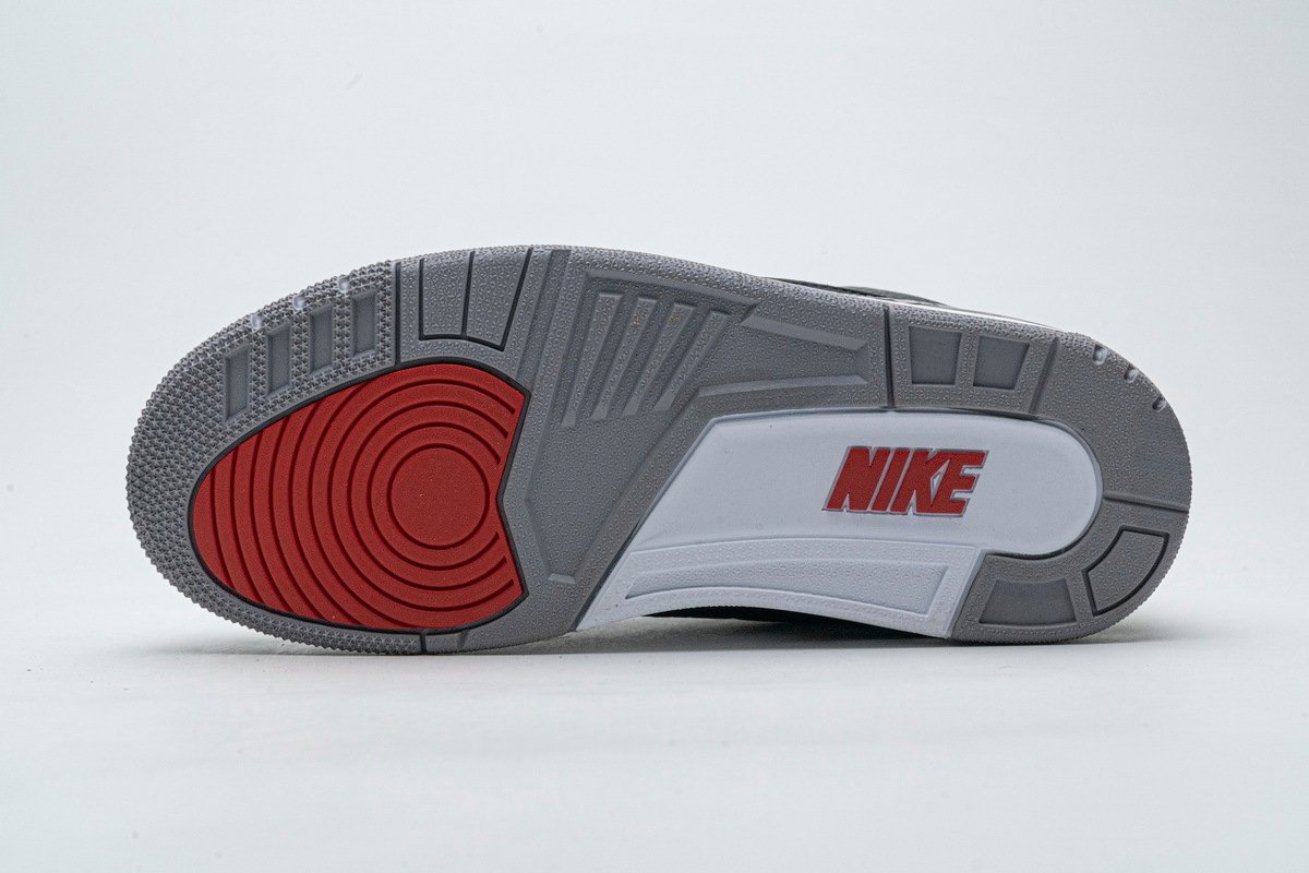 PK God Batch Air Jordan 3 Retro Black Cement 854262-001 - Image 5
