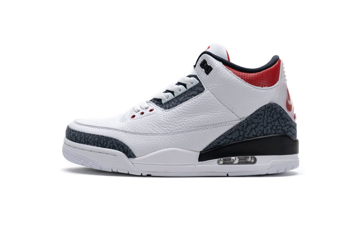 PK God Batch Air Jordan 3 Retro SE Fire Red Denim (2020) CZ6431-100