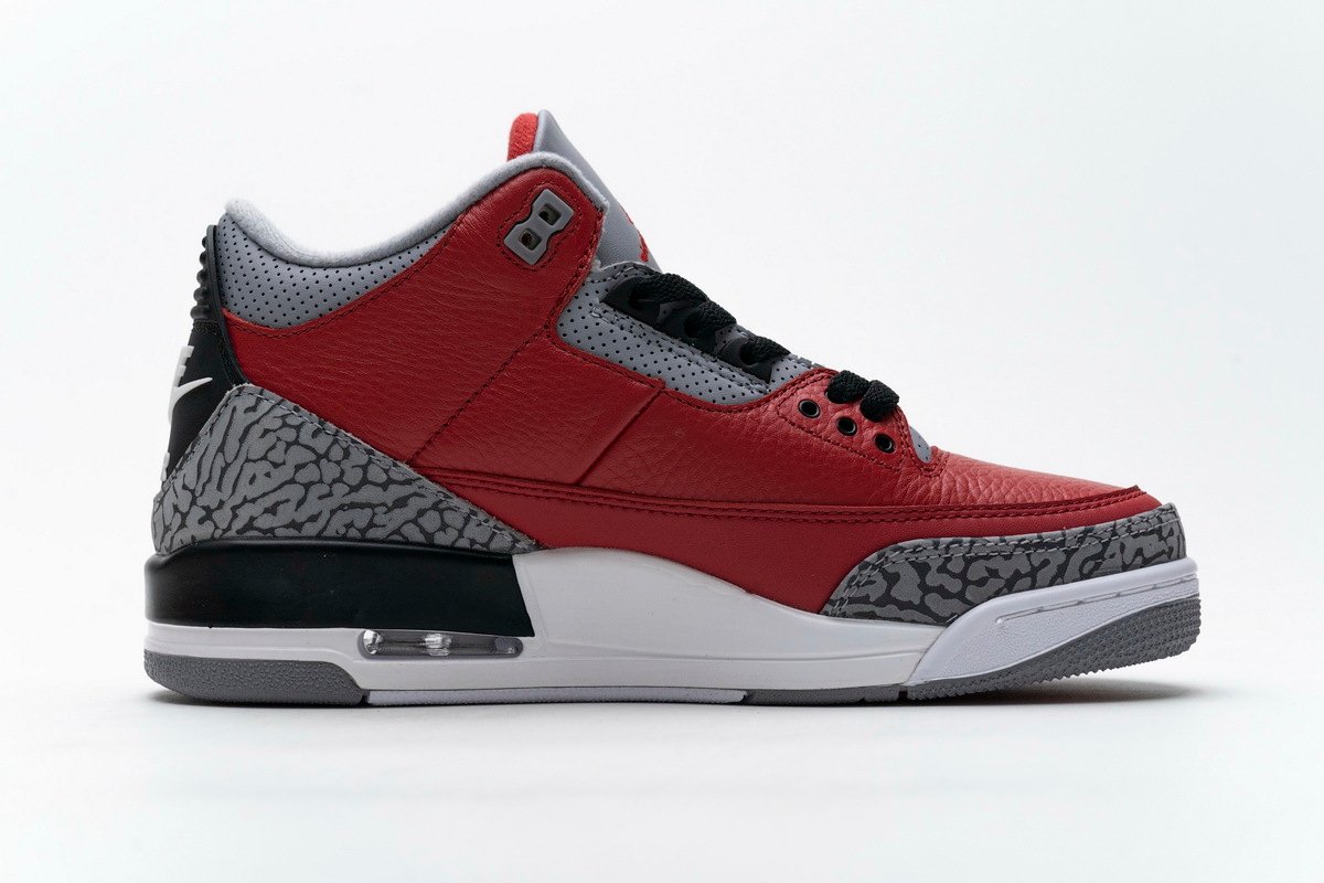 PK God Batch Air Jordan 3 Retro SE Unite Fire Red CK5692-600 - Image 2
