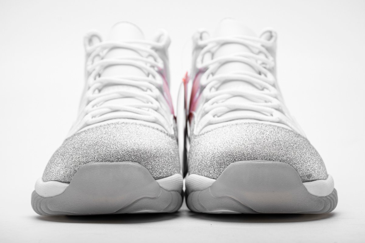 PK God Batch Air Jordan 11 Retro White Metallic Silver (W) AR0715-100 - Image 3