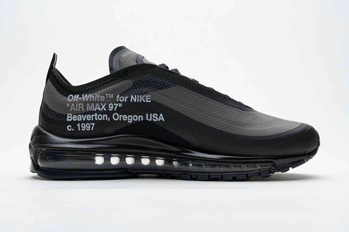 PK God Batch Nike Air Max 97 Off-White Black AJ4585-001 - Image 2