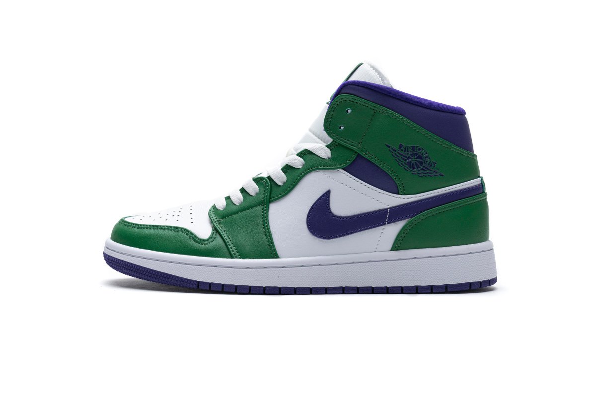 PKstockx Air Jordan 1 Mid Incredible Hulk (GS) 554725-300