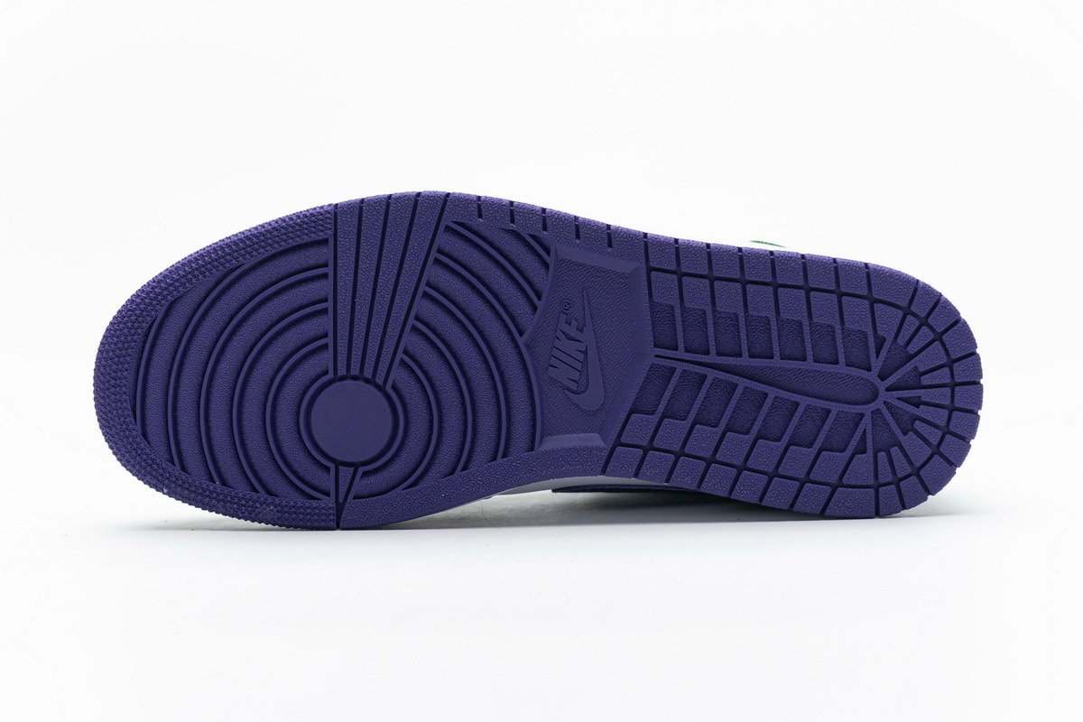 PKstockx Air Jordan 1 Mid Incredible Hulk (GS) 554725-300 - Image 5