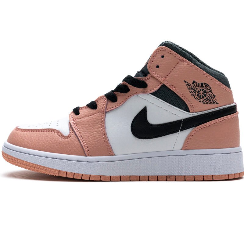 PKstockx Air Jordan 1 Mid Pink Quartz (GS) 555112-603