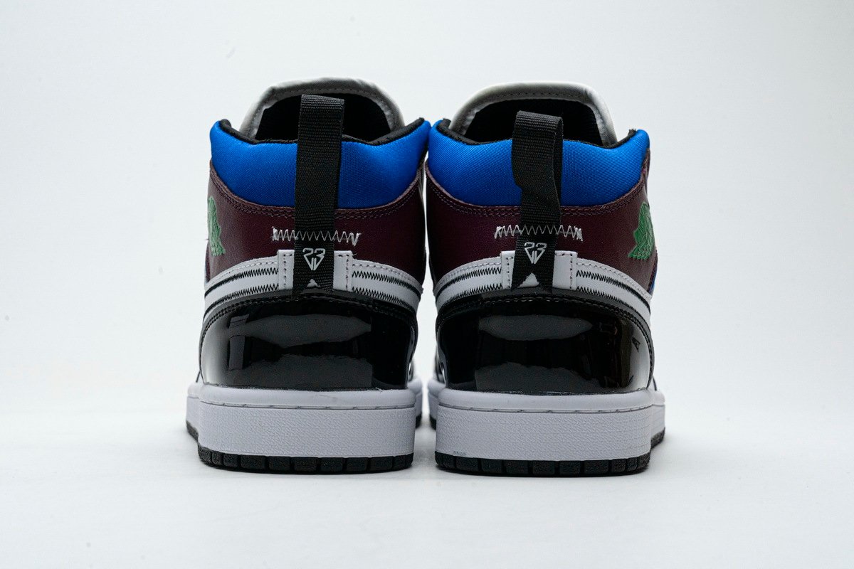 PKstockx Air Jordan 1 Mid SE Multi-Color (W) CW1140-100 - Image 4