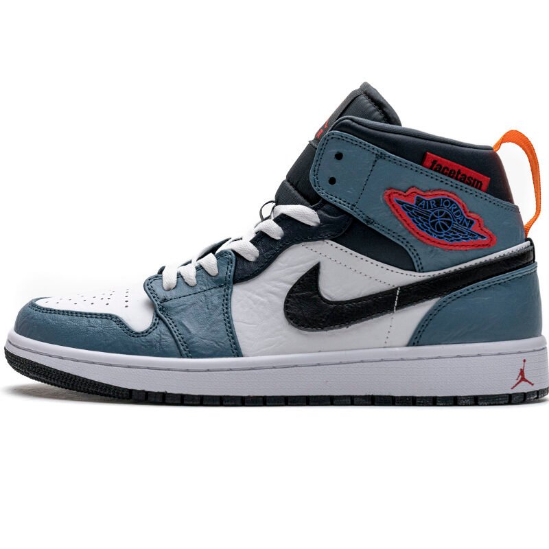 PKstockx Air Jordan 1 Mid Fearless Facetasm CU2802-100