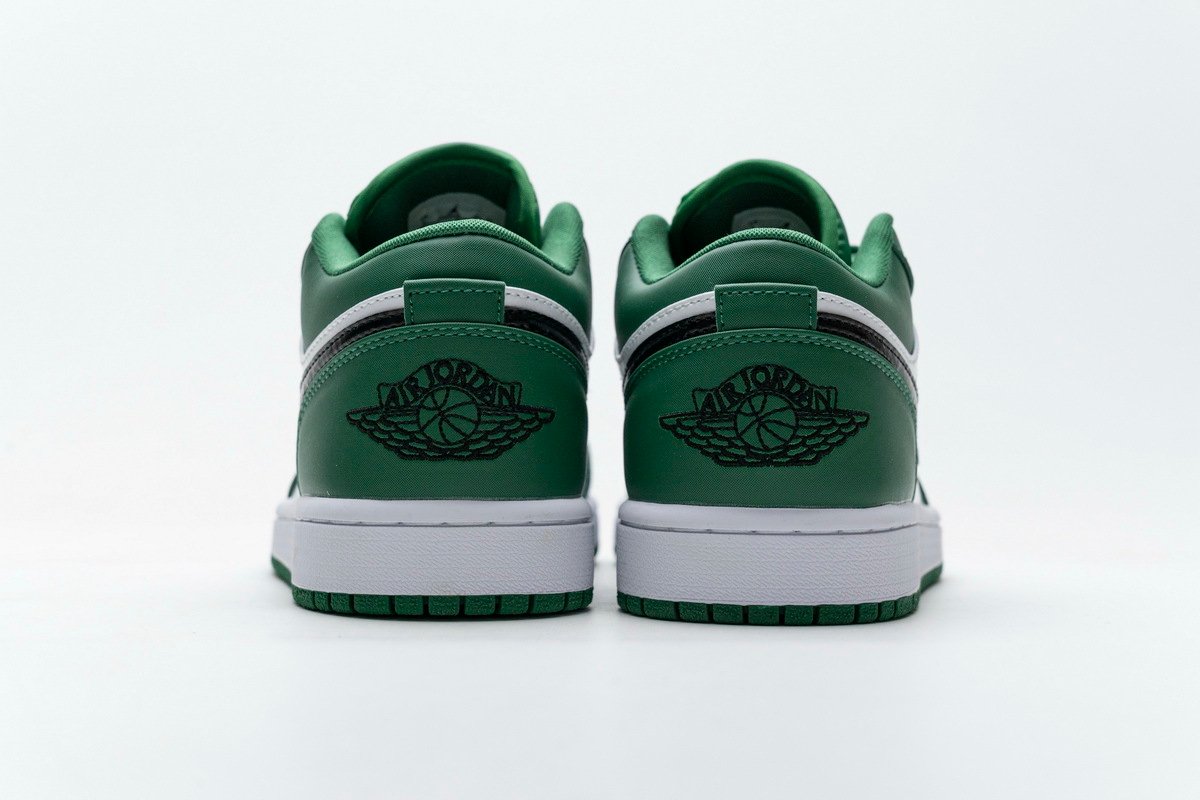 PKstockx Air JJordan 1 Low Pine Green 553558-301 - Image 4