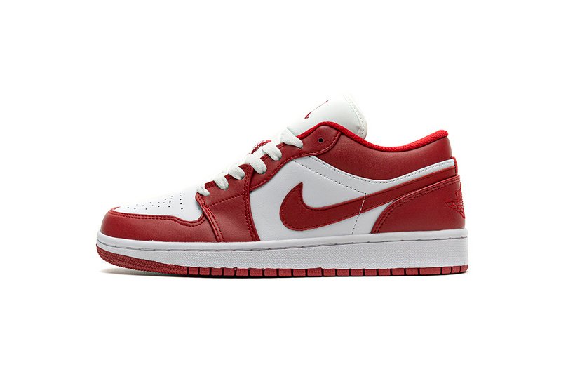 PKstockx Air Jordan 1 Low Gym Red White 553558-611