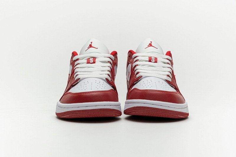 PKstockx Air Jordan 1 Low Gym Red White 553558-611 - Image 3