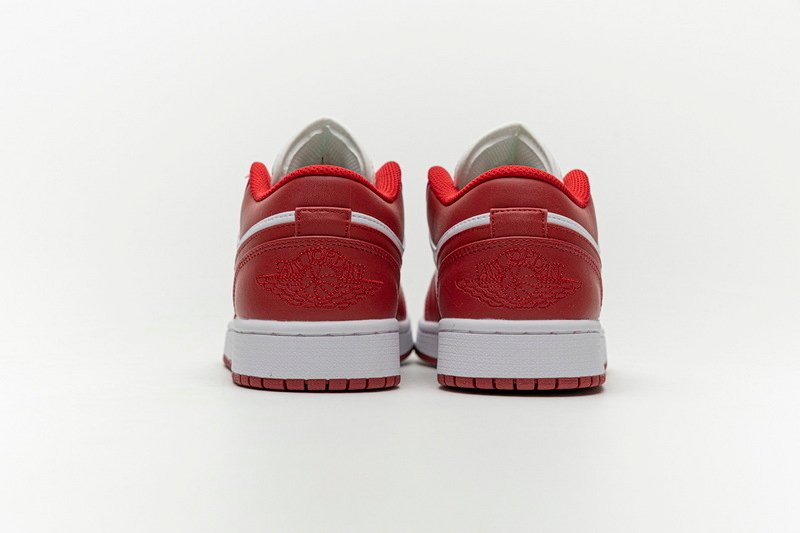 PKstockx Air Jordan 1 Low Gym Red White 553558-611 - Image 4