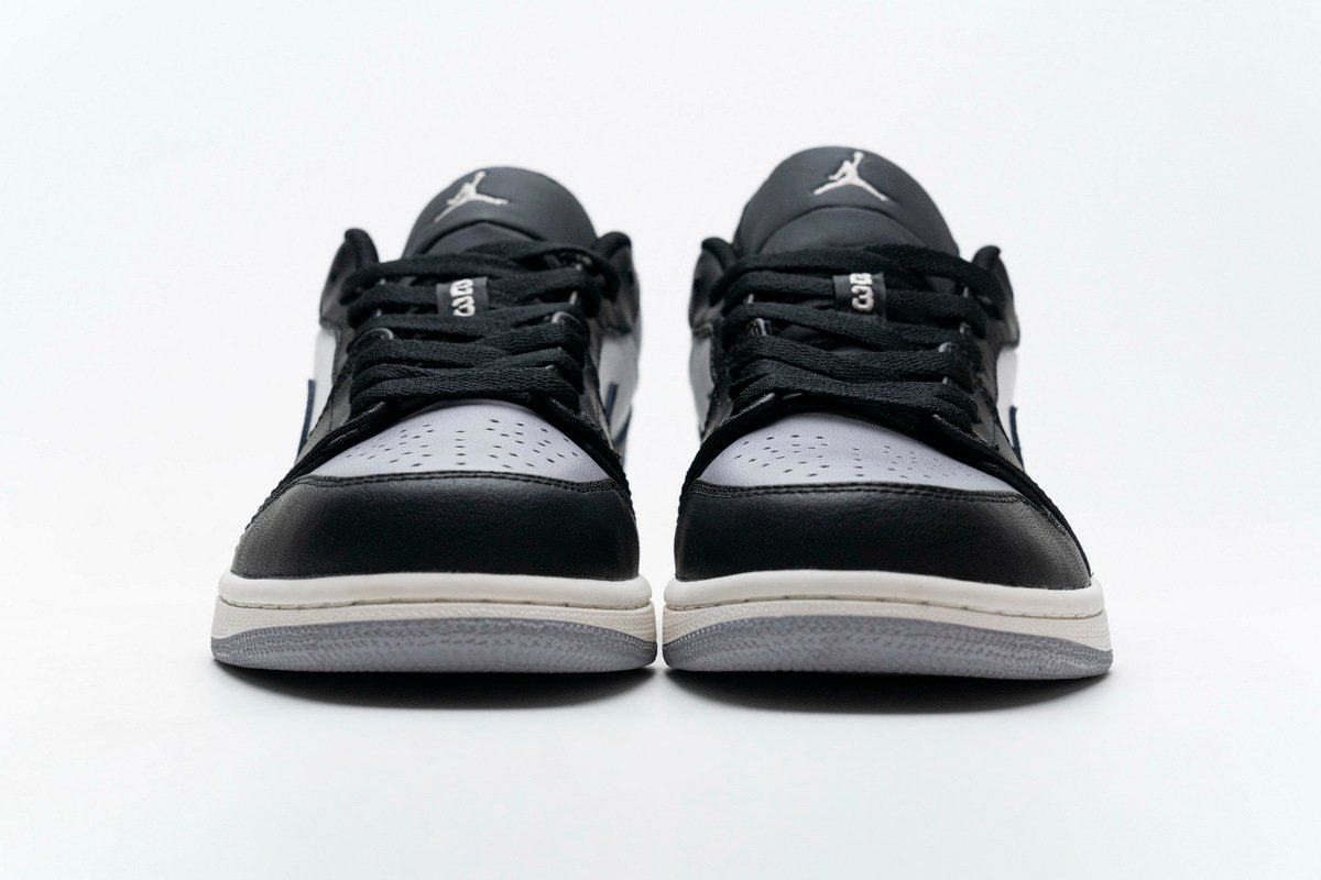 PKstockx Air Jordan 1 Low Grey Toe 553558-110 - Image 3