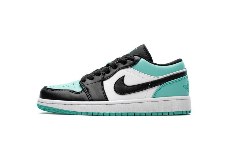 PKstockx Air Jordan 1 Low Emerald Toe 553558-117