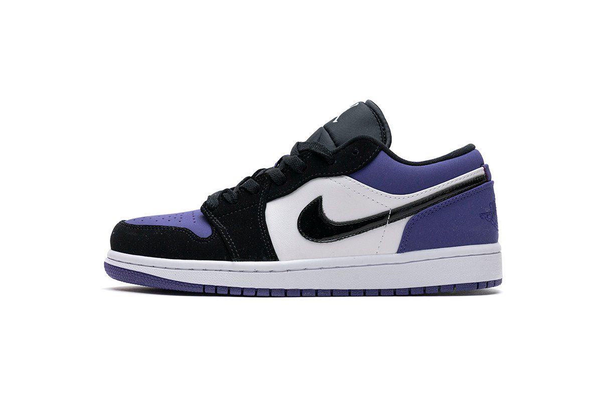 PKstockx Air Jordan 1 Low Court Purple 553558-125