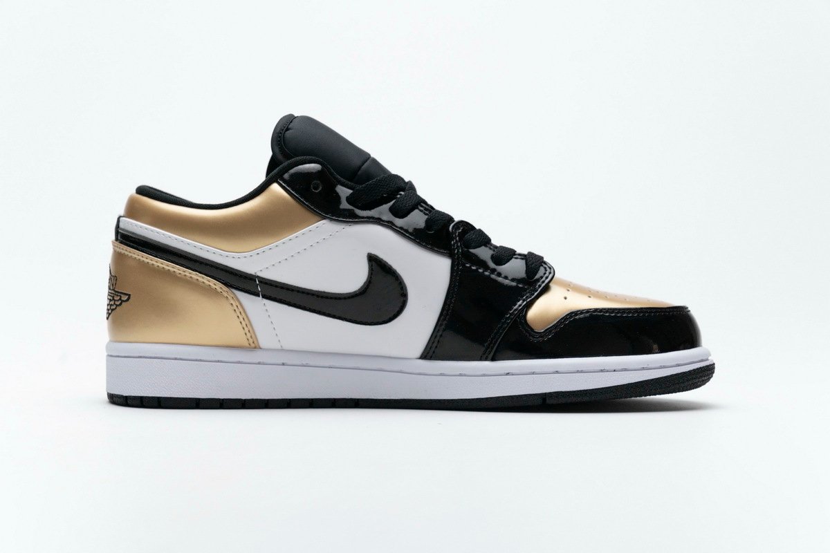 PKstockx Air Jordan 1 Low Gold Toe CQ9447-700 - Image 2