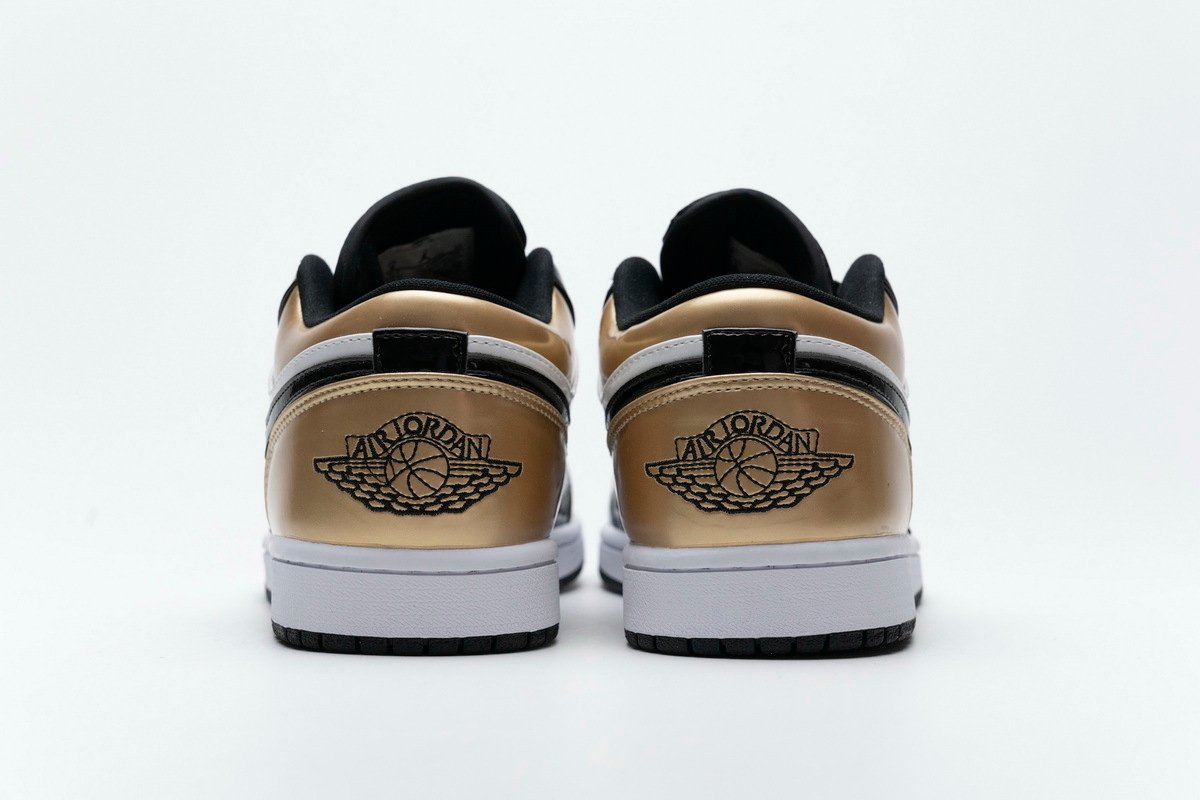 PKstockx Air Jordan 1 Low Gold Toe CQ9447-700 - Image 4