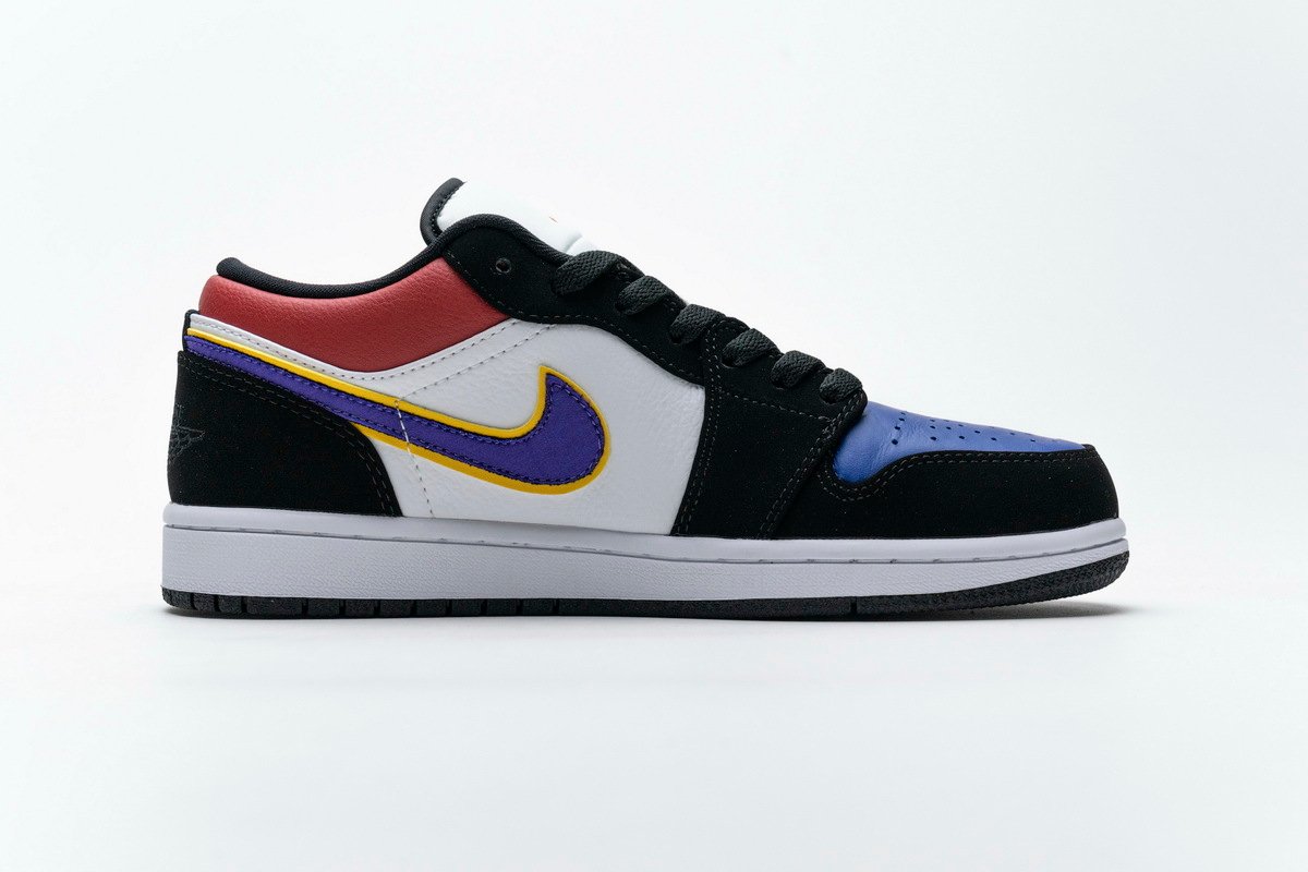PKstockx Air Jordan 1 Low Lakers Top 3 CJ9216-051 - Image 2