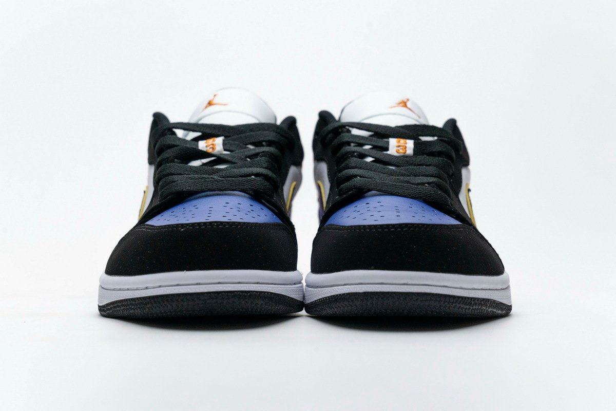 PKstockx Air Jordan 1 Low Lakers Top 3 CJ9216-051 - Image 3